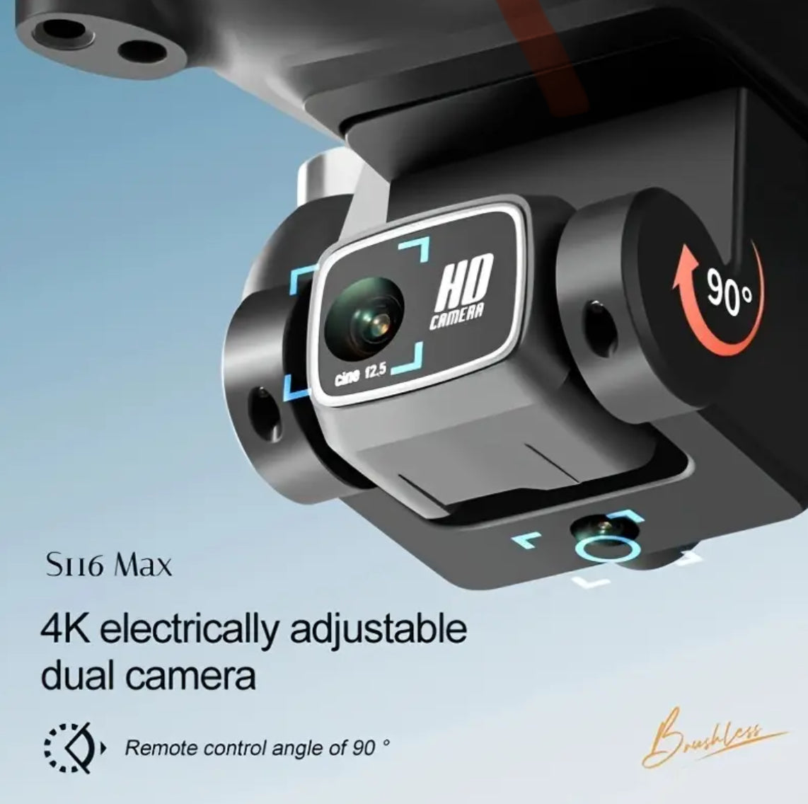 S116 MAX Dual Camera Drone