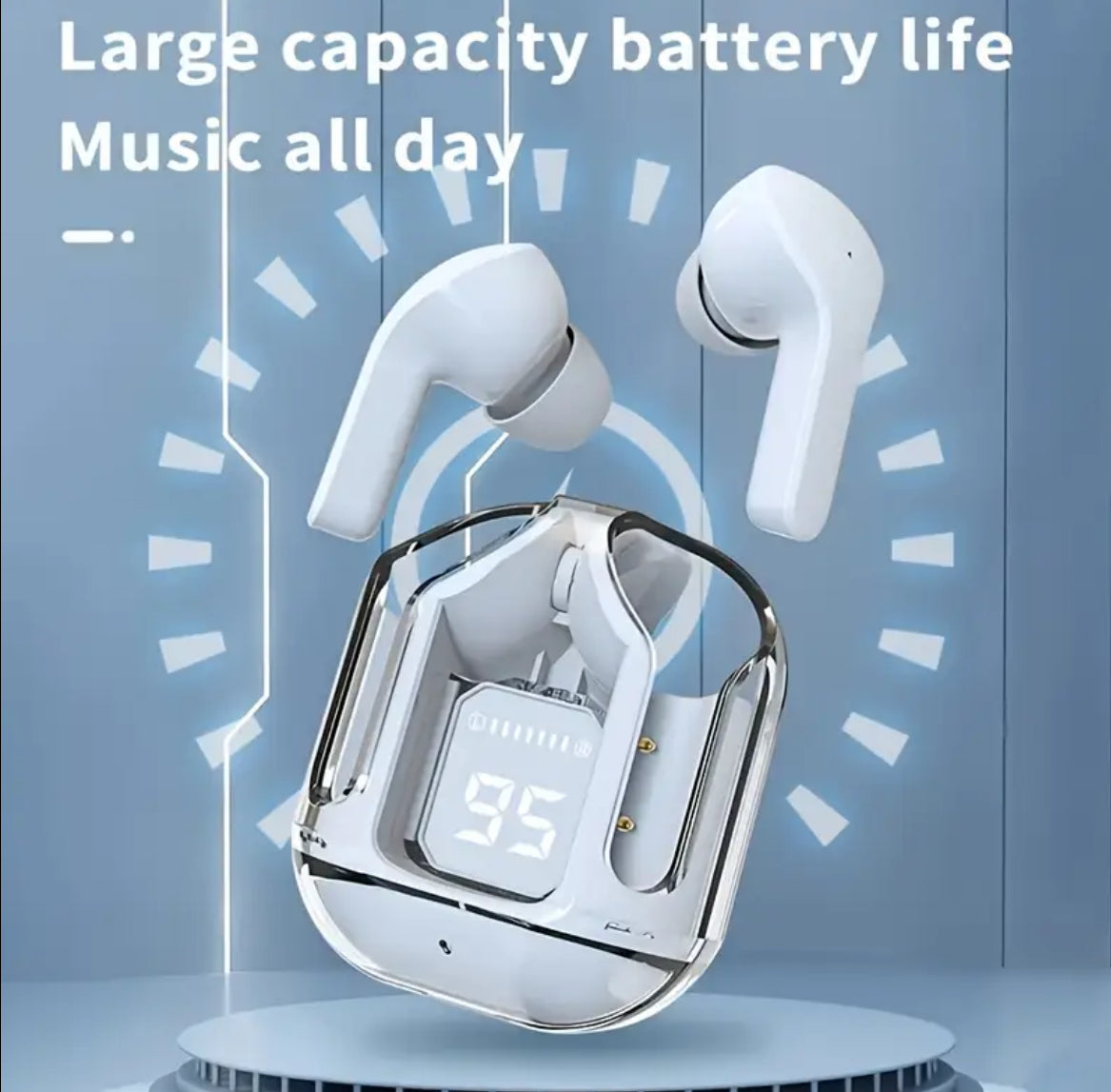 High Fidelity Bluetooth 5.3 Noise-Cancelling Earbuds