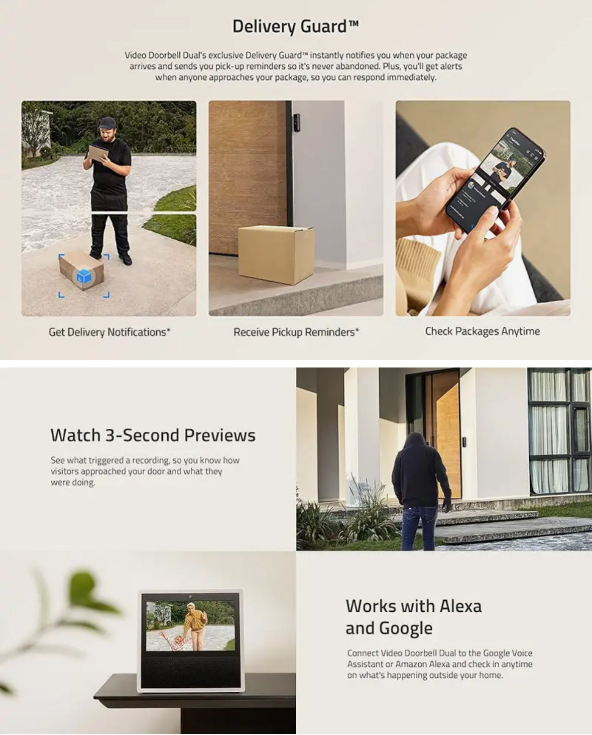 eufy Security Dual Cam Video Doorbell (Wired) S330 with Chime