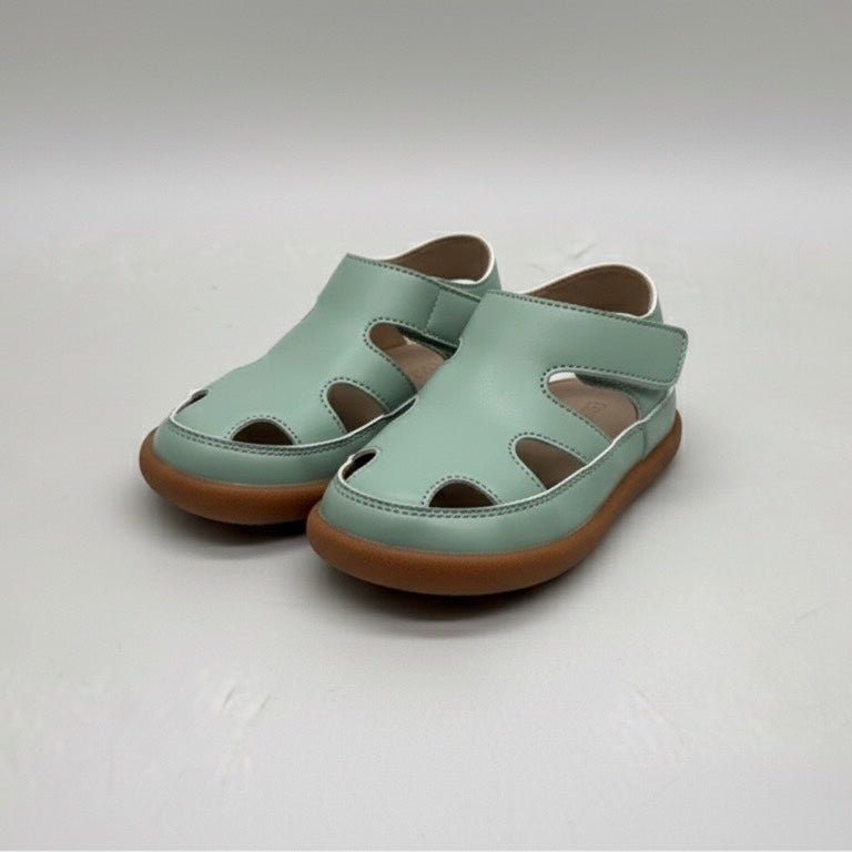 Sandalias de puntera ancha para niños pequeños | Sandalias de verano Sprout Barefoot para niños
