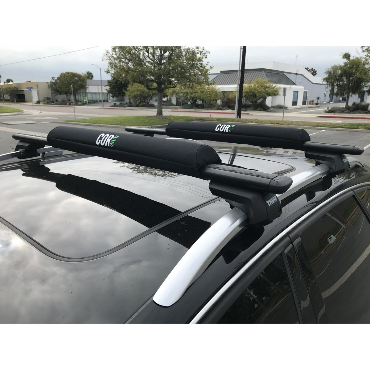 Almohadillas para barras portaequipajes Aero de 19" o 28" - Para barras Aero grandes