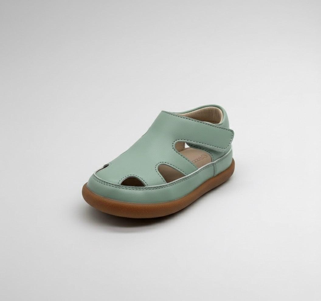Sandalias de puntera ancha para niños pequeños | Sandalias de verano Sprout Barefoot para niños