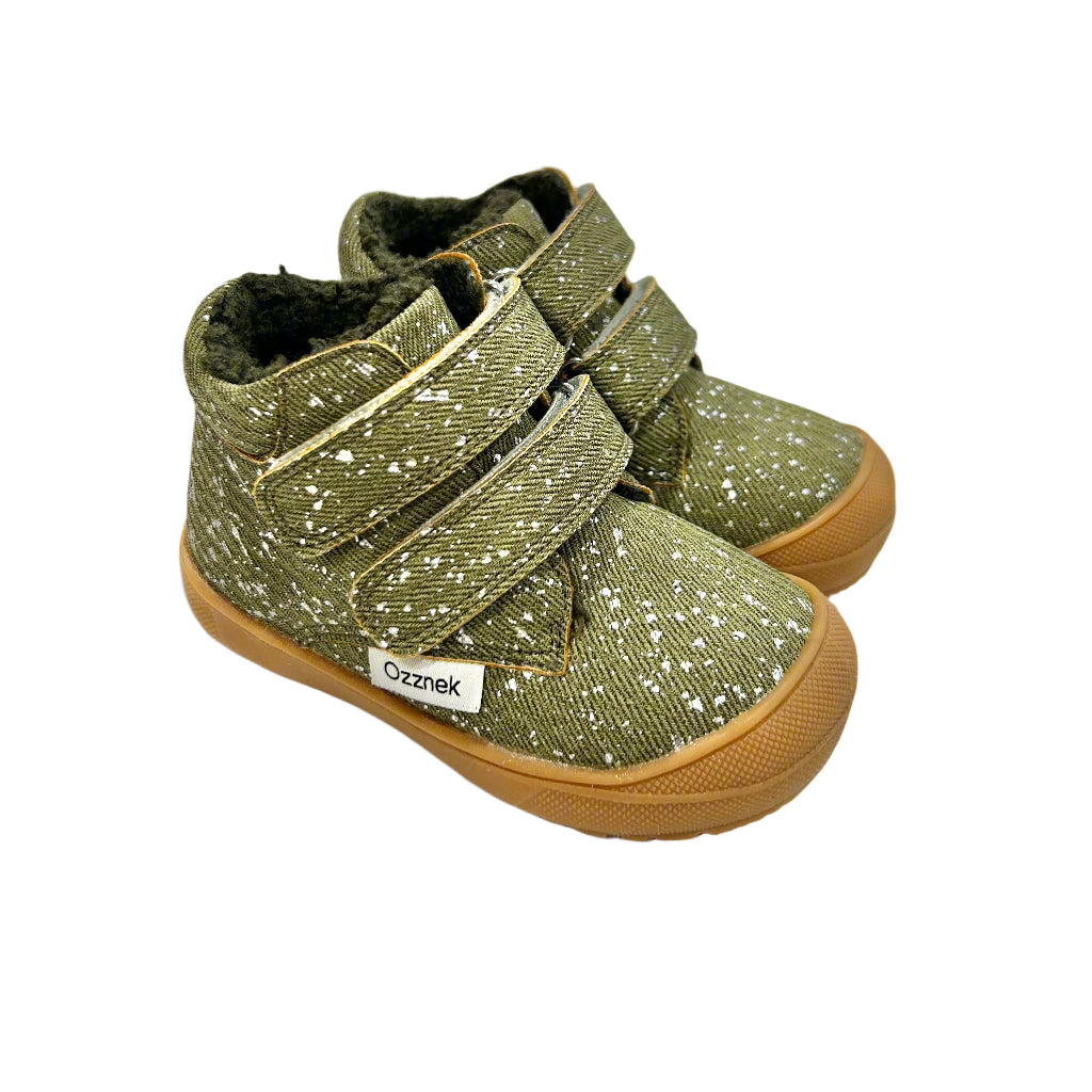 Botas para niños pequeños descalzos | Cálidas con forro de sherpa y Little Hiker