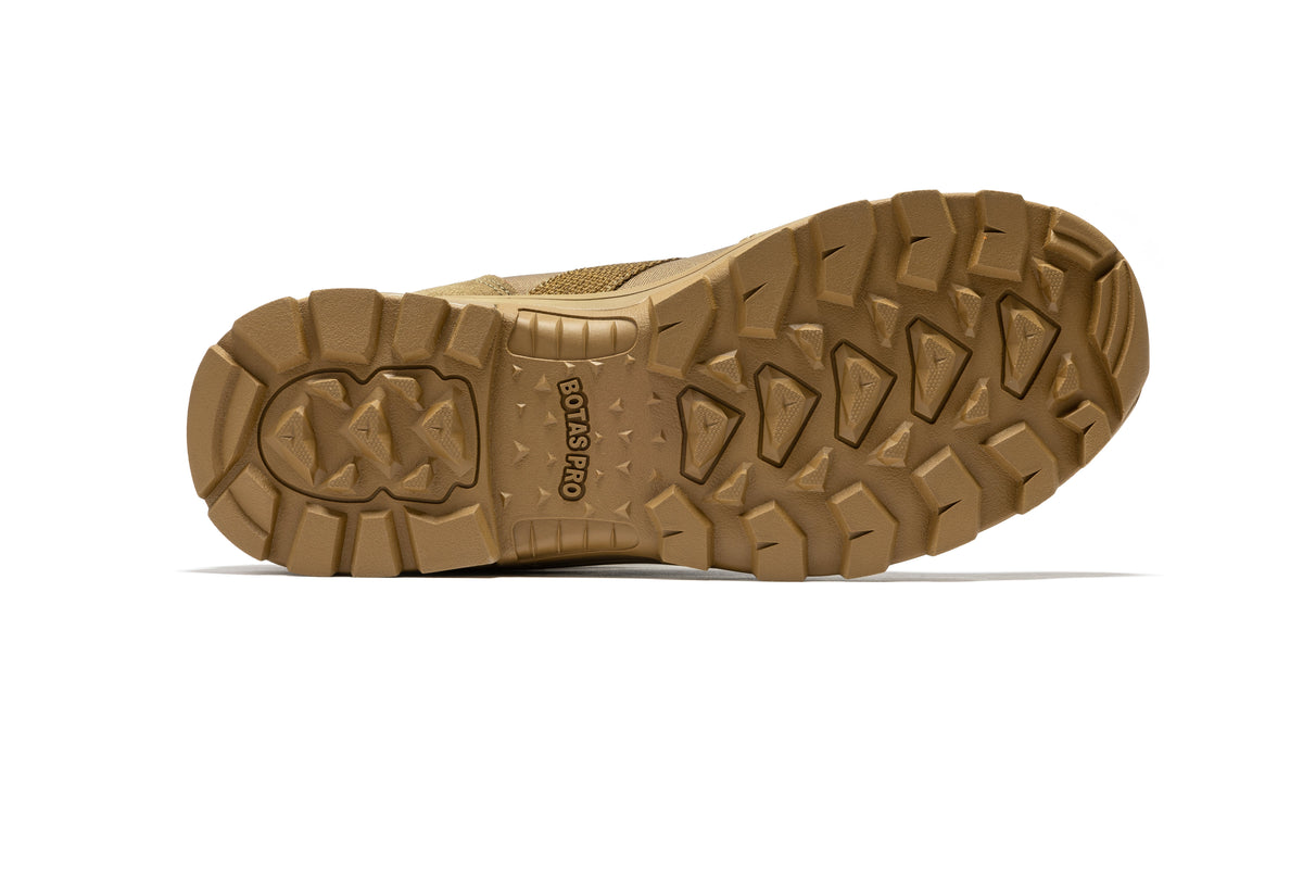 ROCKROOSTER Colmar Coyote 8 inch Suede Leather Waterproof Tactical & Military Boots AB500