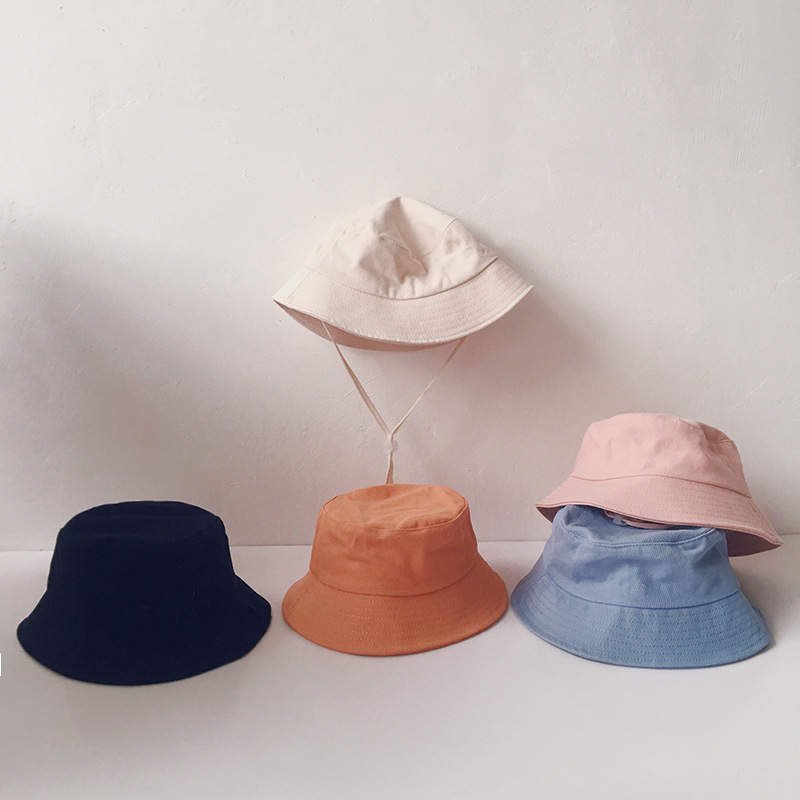 Sombrero de Sol de Lino para Niños – Sombrero Tipo Pescador para Niños Pequeños con Correa Ajustable