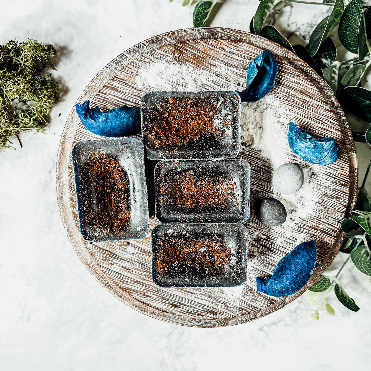 Blueberry Crumb XL Farmhouse Wax Melts Scented Wax Tart Cubes Blueberry Pie Cinnamon Crumble