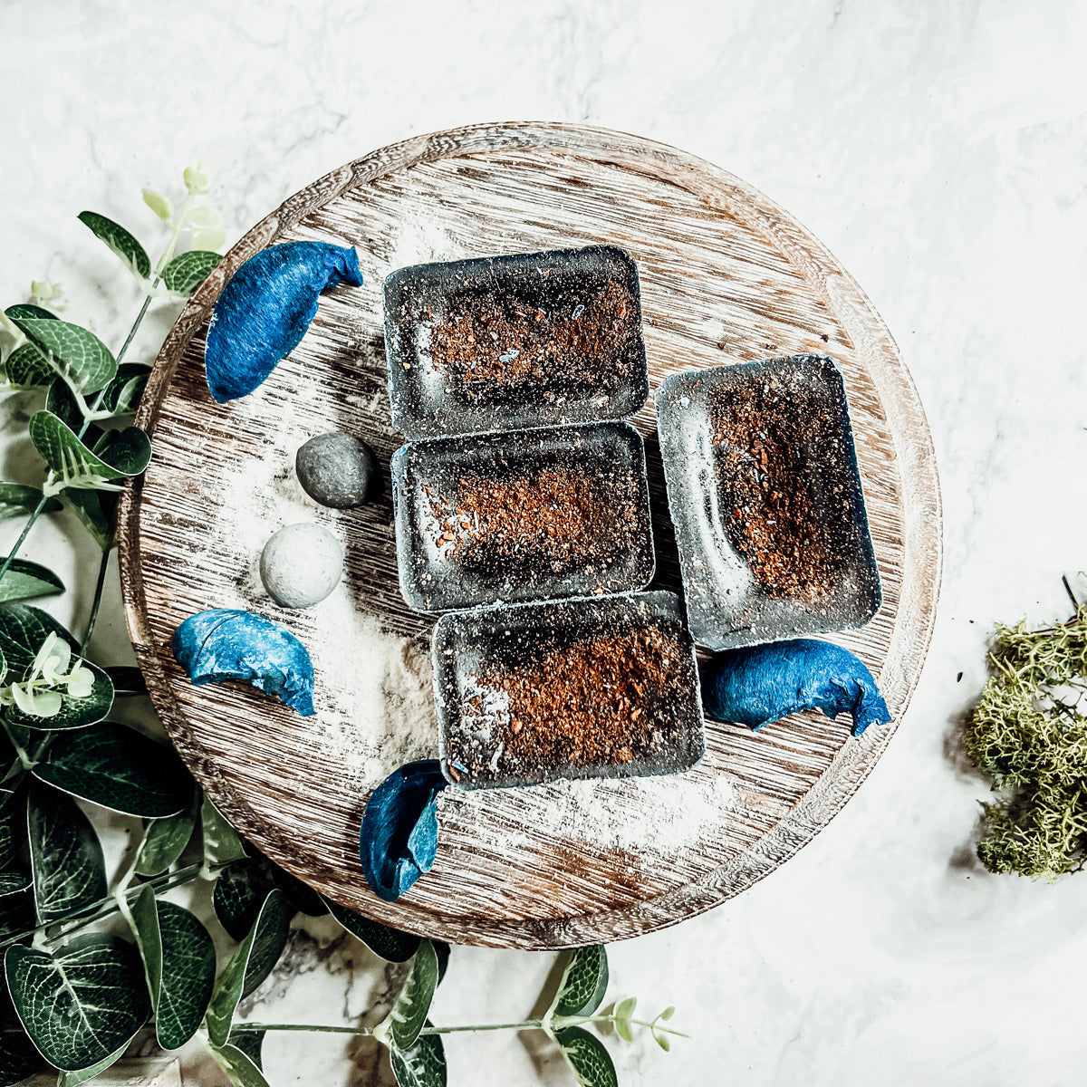 Blueberry Crumb XL Farmhouse Wax Melts Scented Wax Tart Cubes Blueberry Pie Cinnamon Crumble