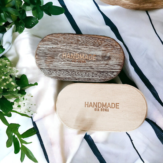 Handmade Rustic Wood Tray For Two 16oz Dispensers And Vanity Countertop Tray