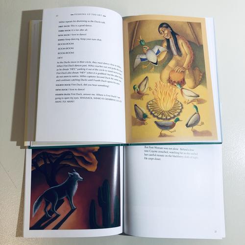 Native American Kids 2-Book Set: Pushing Up the Sky, Stars Fell