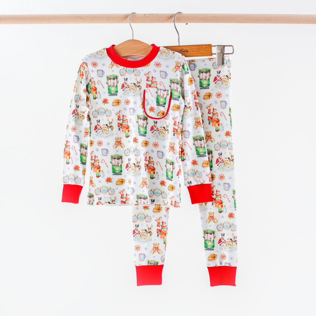 Teddy Bear Tea Organic Cotton Kids Pajamas