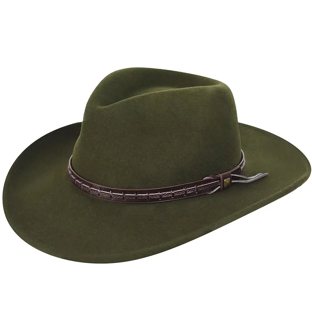 Bailey Firehole - LiteFelt Wool Felt Outback Hat