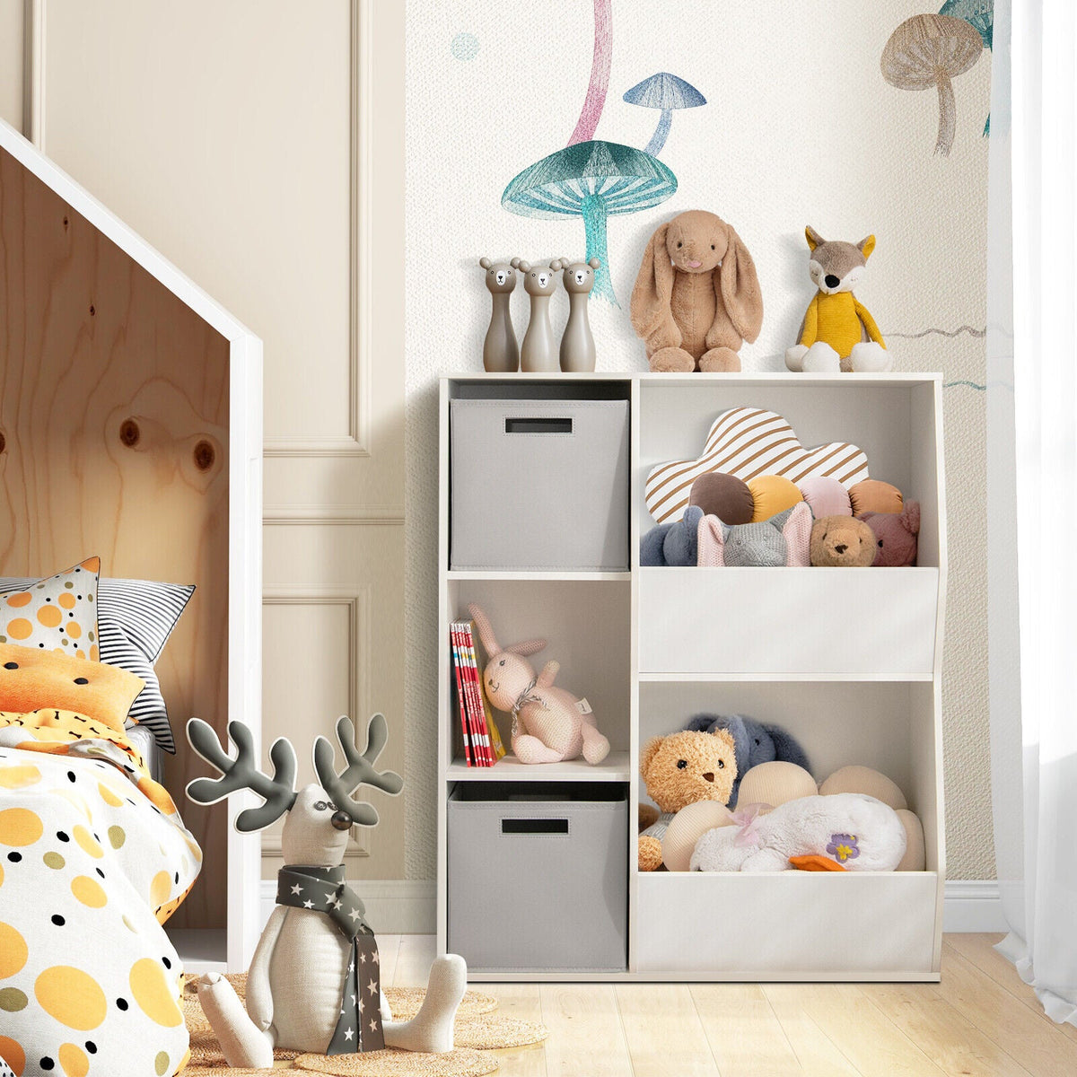 Kids Toy Storage Cabinet