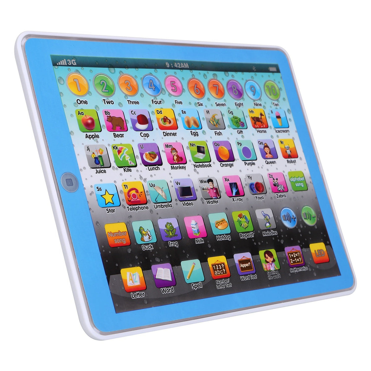 Educational Kids Tablet Toy for Learning and Play