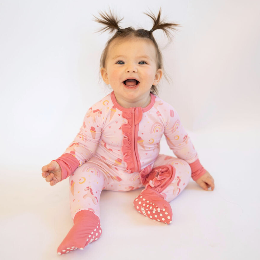 Convertible Ruffle Zippy