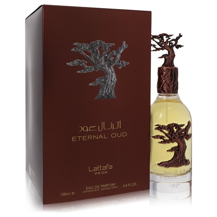 Lattafa Eternal Oud Pride de Lattafa Eau de Parfum Spray (Unisex) 3.4 oz para Mujer