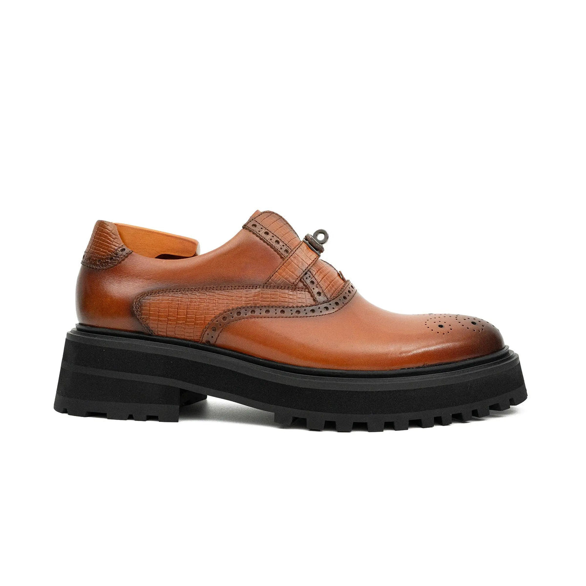 Brown Calf Leather Loafers