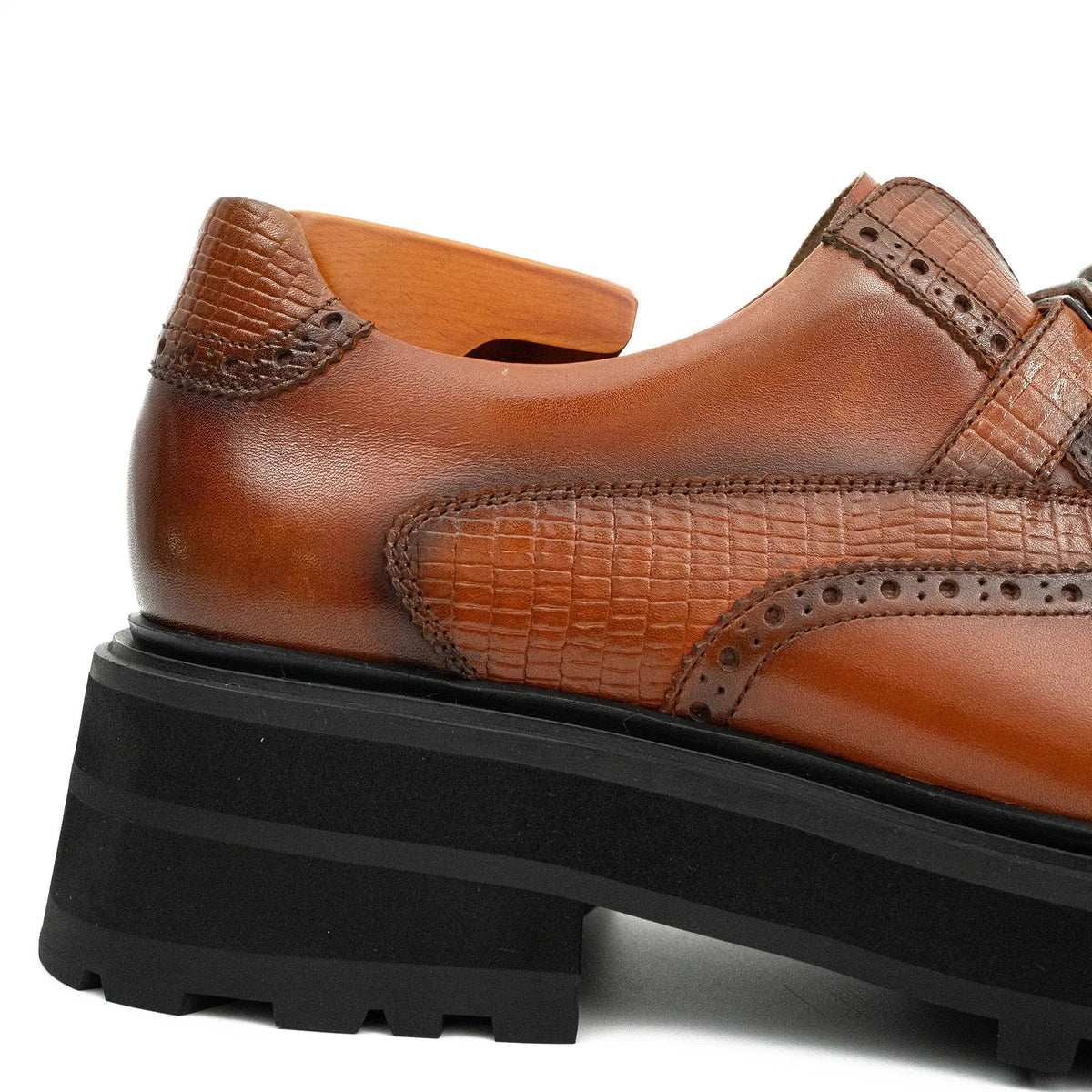 Brown Calf Leather Loafers