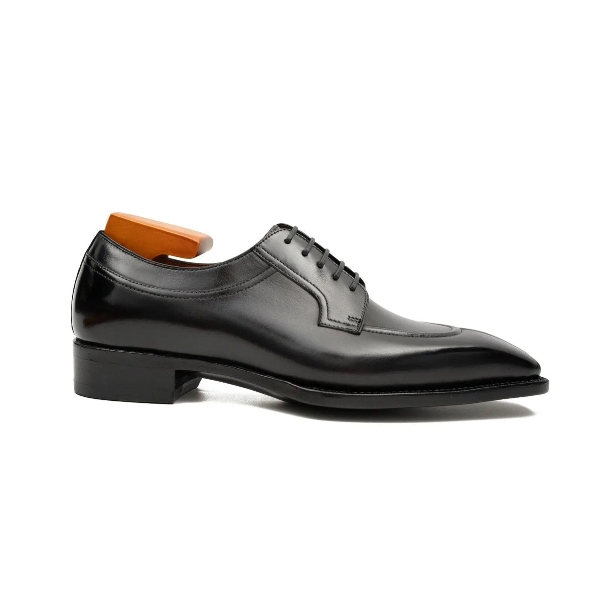 Black Calf Leather Oxford Shoes