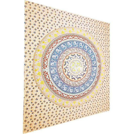 Botanical Garden Full Size Floral Tapestry Wall Art