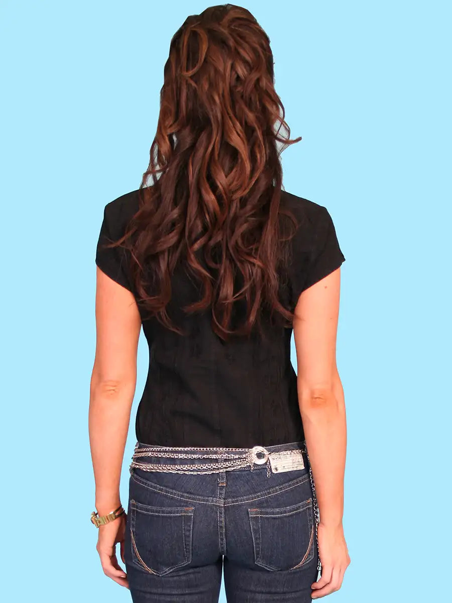 Scully Cantina Short Sleeve Blouse (PSL-066) - Women's Shirt