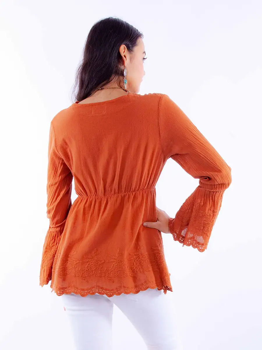 Scully Cantina Blouse (PSL-221) - Women's Shirt