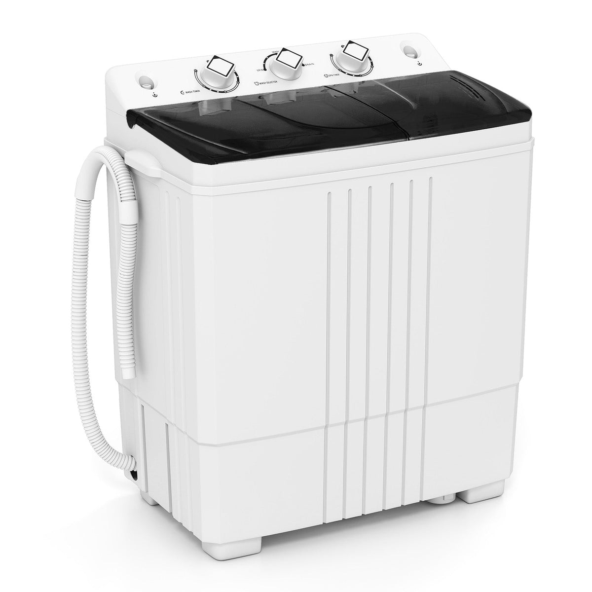 Portable Washing Machine with Built-in Drain Pump