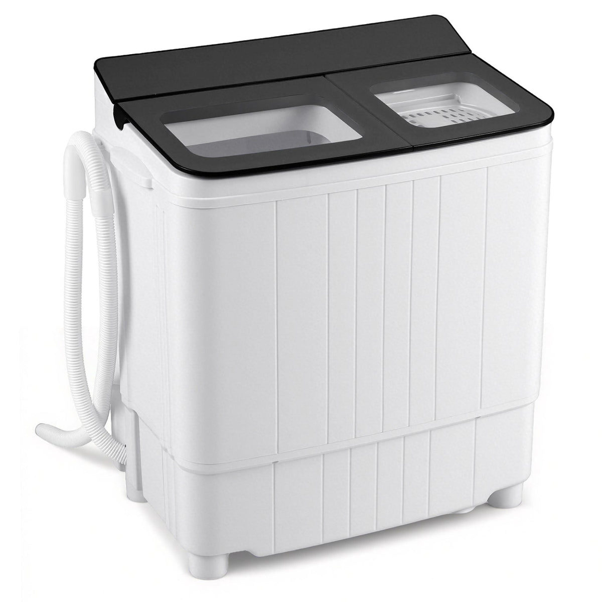 Portable Washing Machine 18 lbs Mini Laundry Machine with 11 LBS Washer