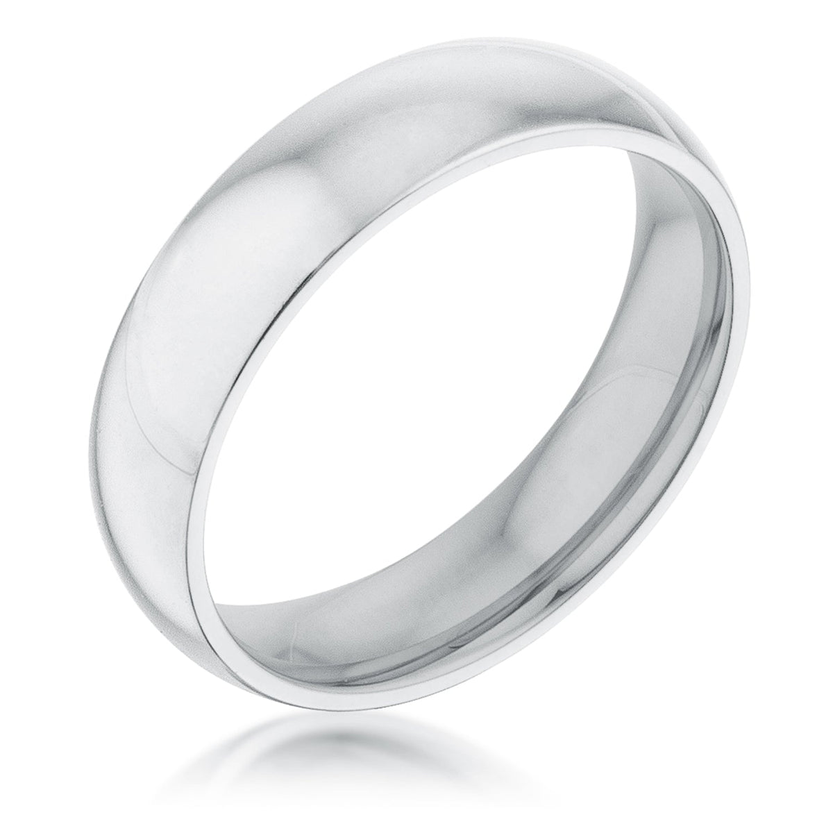 Avera 5 mm IPG Stainless Steel Band in Pink