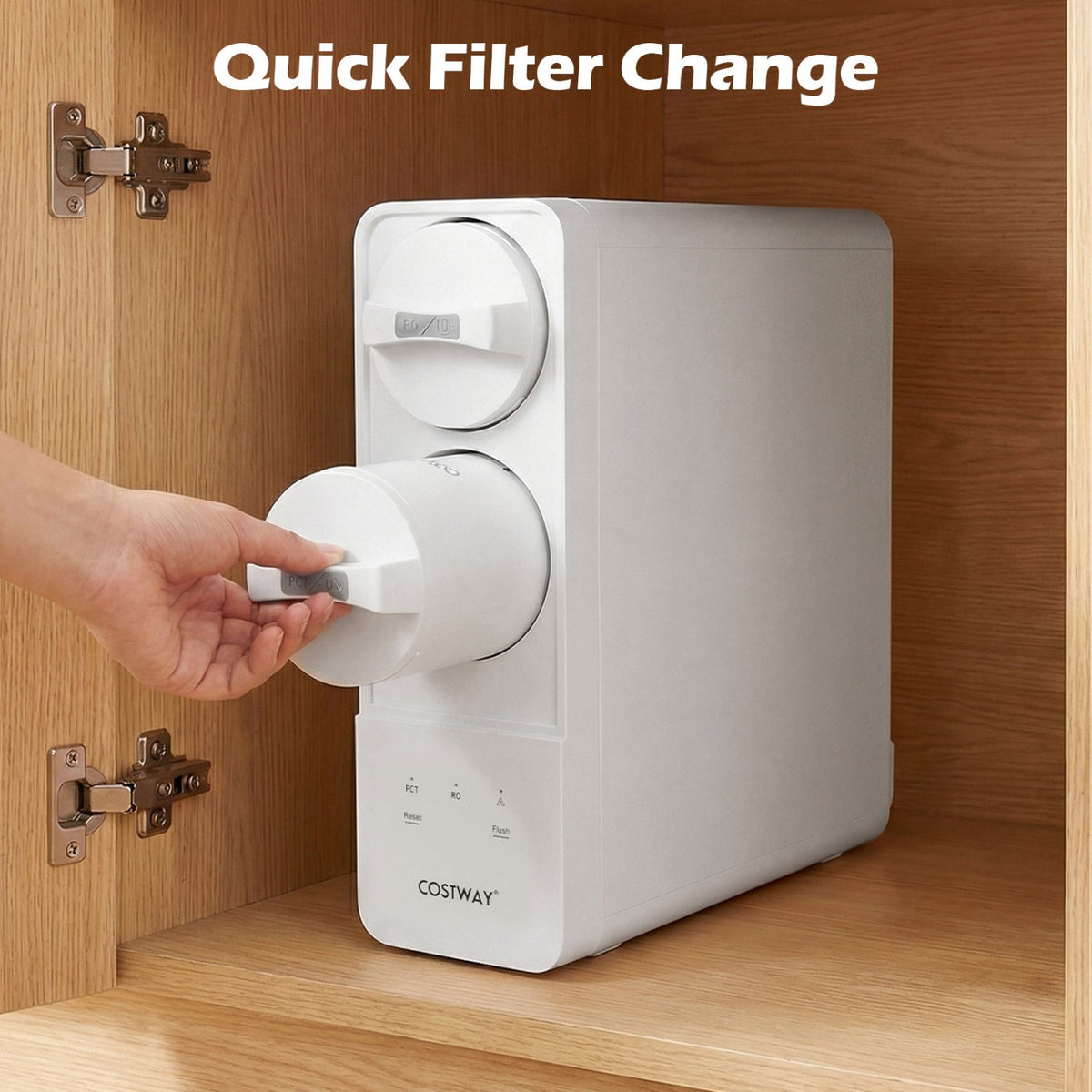 Replacement PCT Filter for AW-RB20/AW-RB05 Under-Sink Reverse Osmosis System