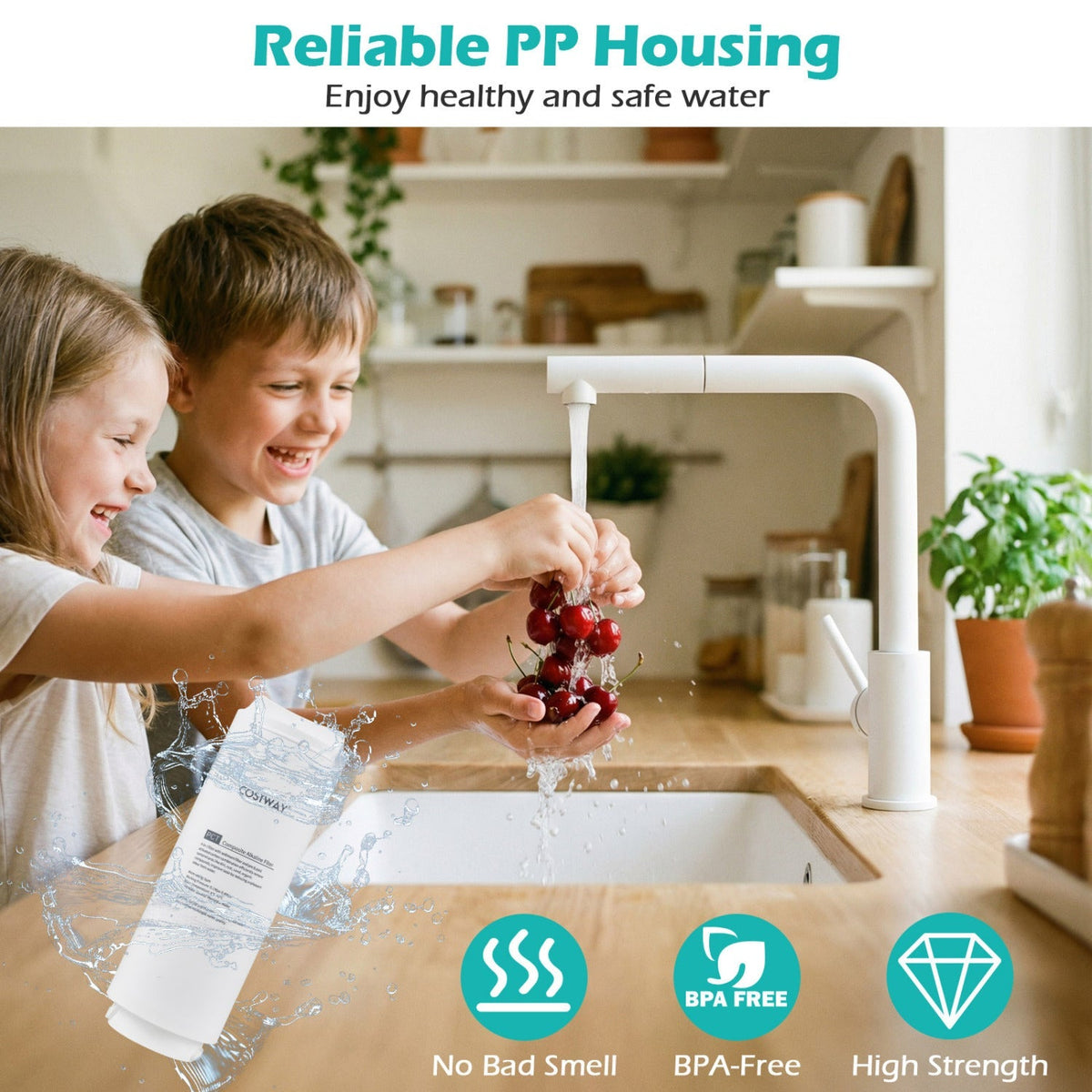 Replacement PCT Filter for AW-RB20/AW-RB05 Under-Sink Reverse Osmosis System