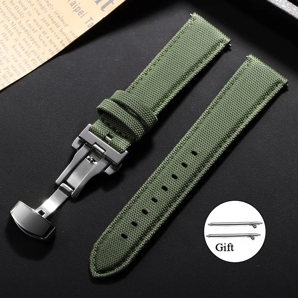 COROS Watch Band Sailcloth Nylon Quick Release Waterproof Strap Universal