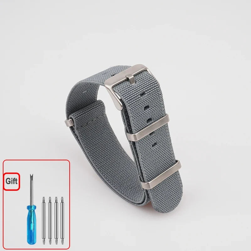 Polar Elastic Nylon Watch Band, NATO Strap for Polar Smartwatch, Waterproof