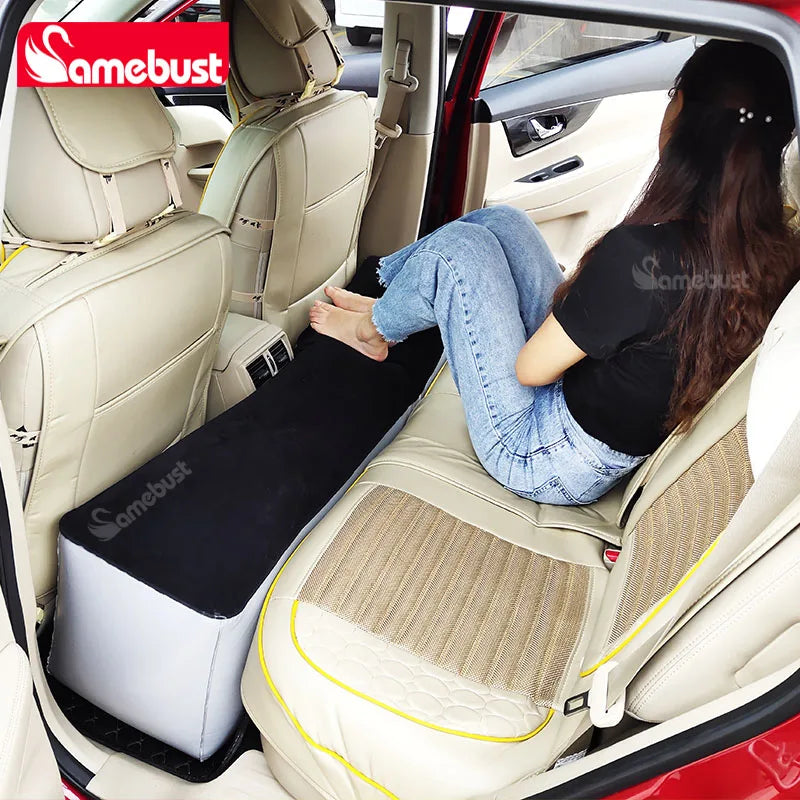 Camebust Air Mattress Portable Inflatable Bed Inflatable Mattress Car Bed Inflatable Sofa Tent Bed Travel Baby Bed Air 55Inches
