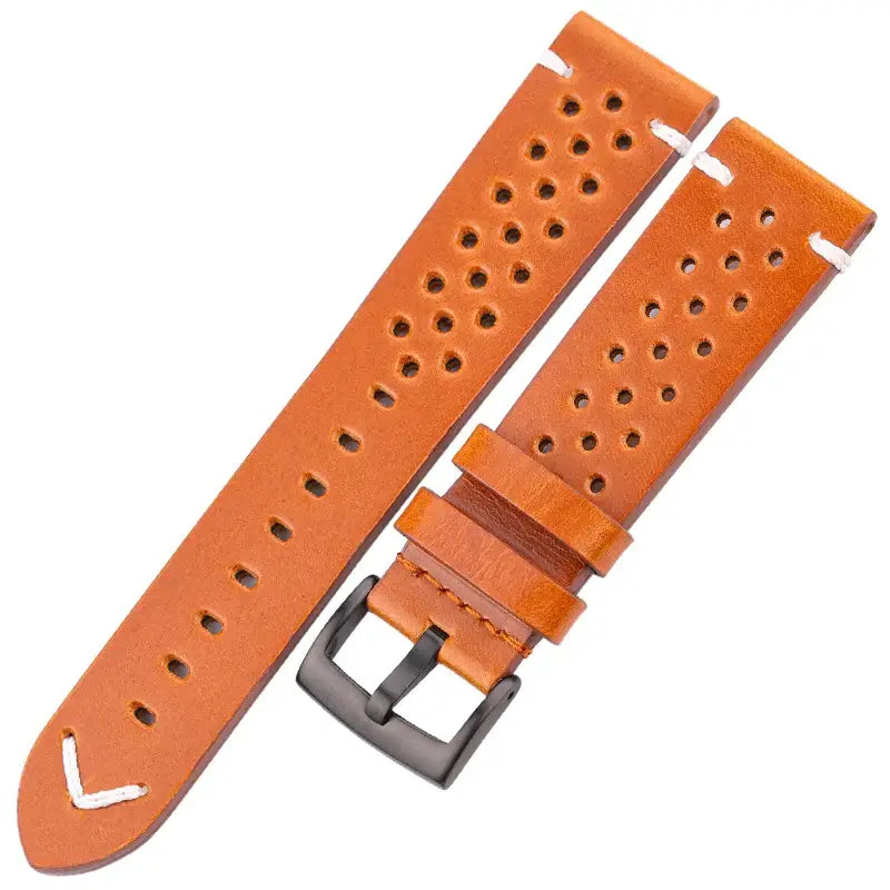 Samsung Galaxy Watch Genuine Breathable Leather Strap
