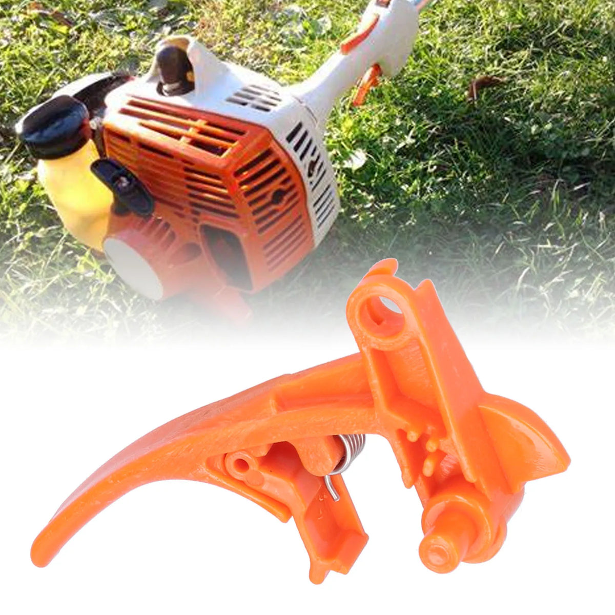 Acelerador de plástico fácil de reemplazar, piezas de cortacésped de alta fiabilidad para STIHL FS38 FS45 FS46 FS55 55R