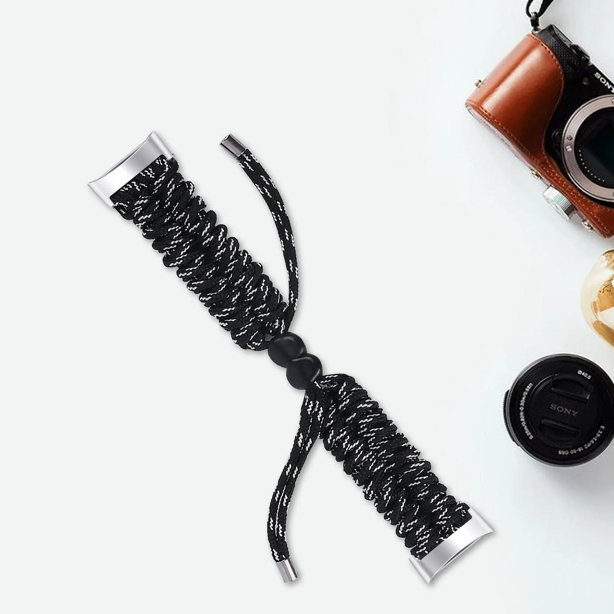 Fitbit Charge Braided Rope Band - Adjustable Drawstring Strap