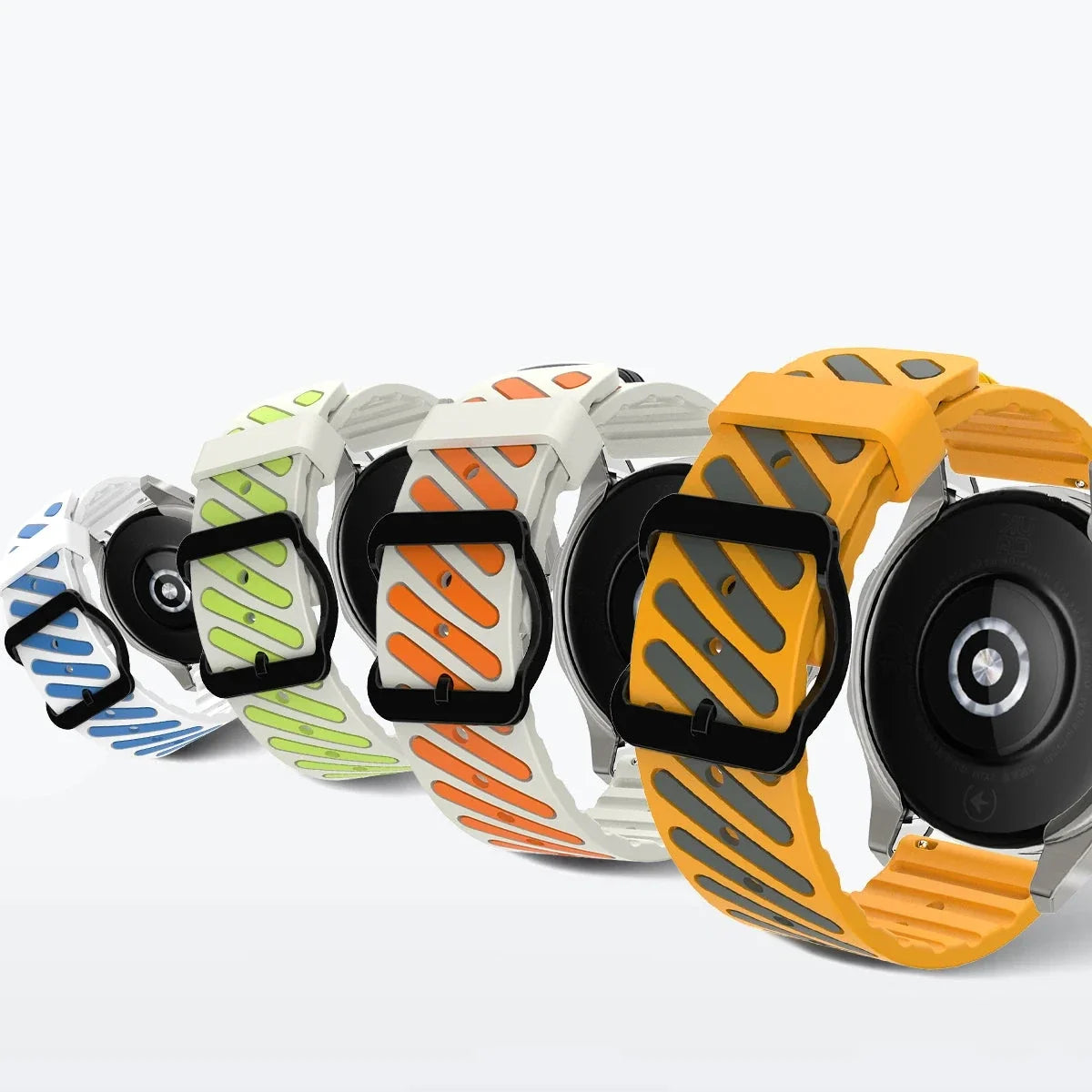 Garmin Silicone Watch Band - Two-Tone Quick Release Strap