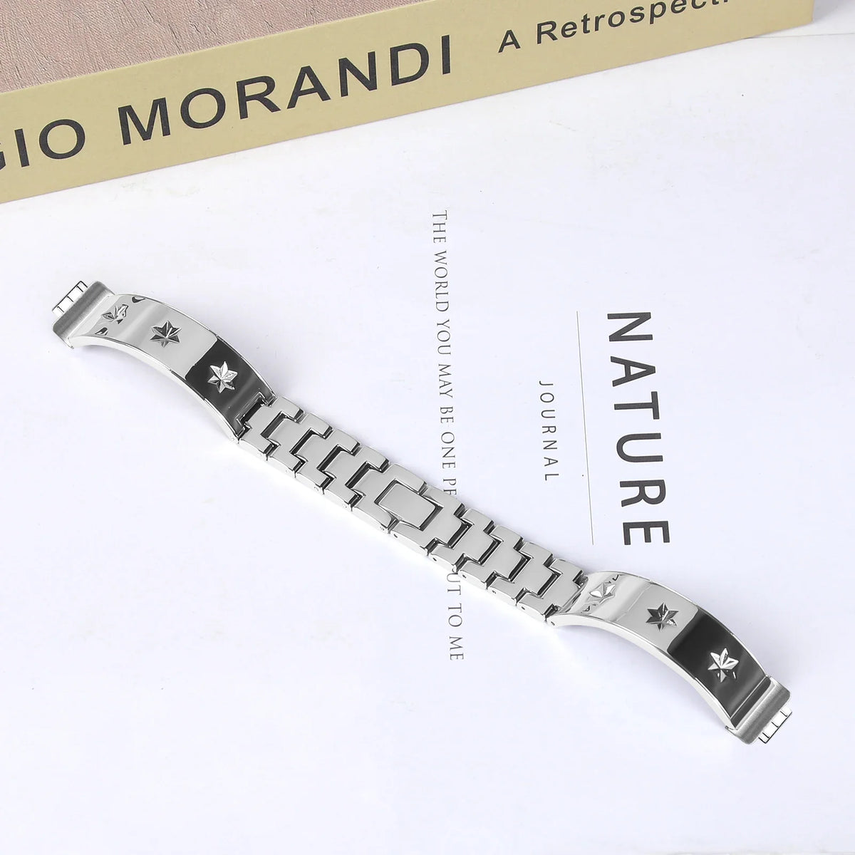 Fitbit Inspire & Ace Stainless Steel Star Bracelet