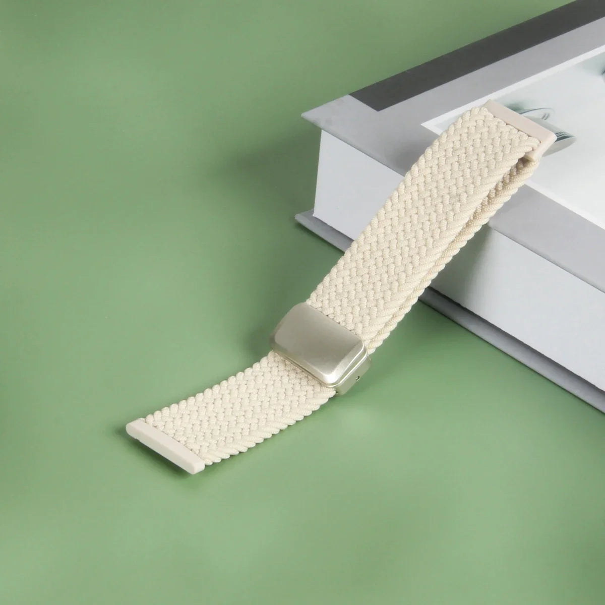 Fitbit Versa 2 / Versa 3–4 / Sense 1–2 Magnetic Braided Band