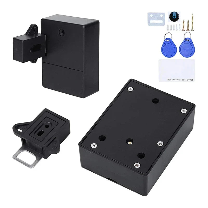Invisible Magnetic Cabinet Lock – Hidden RFID Drawer Lock