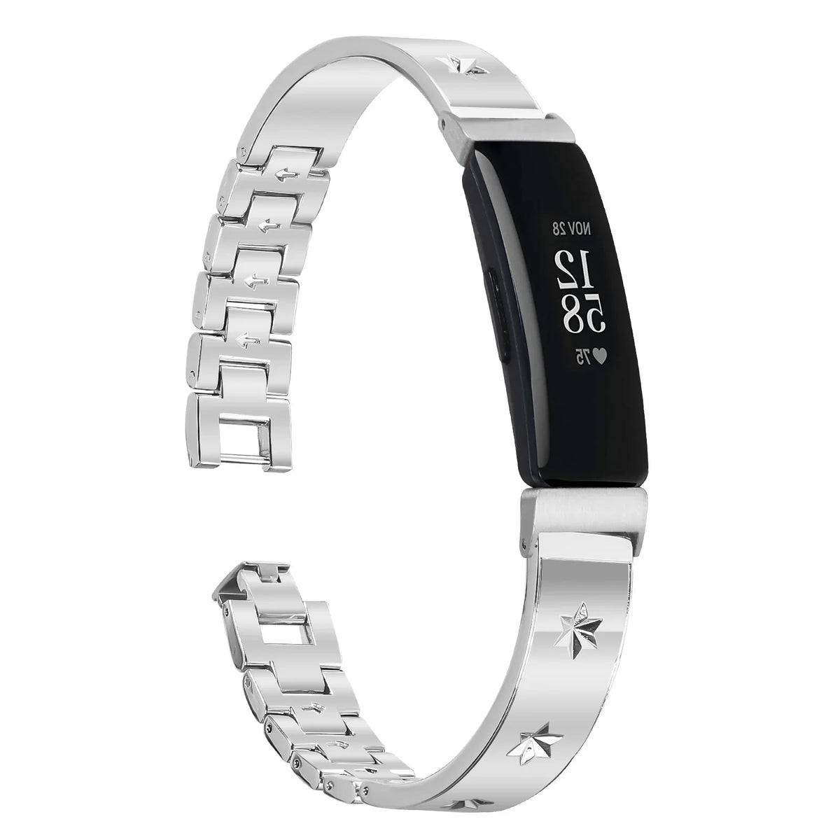 Fitbit Inspire & Ace Stainless Steel Star Bracelet
