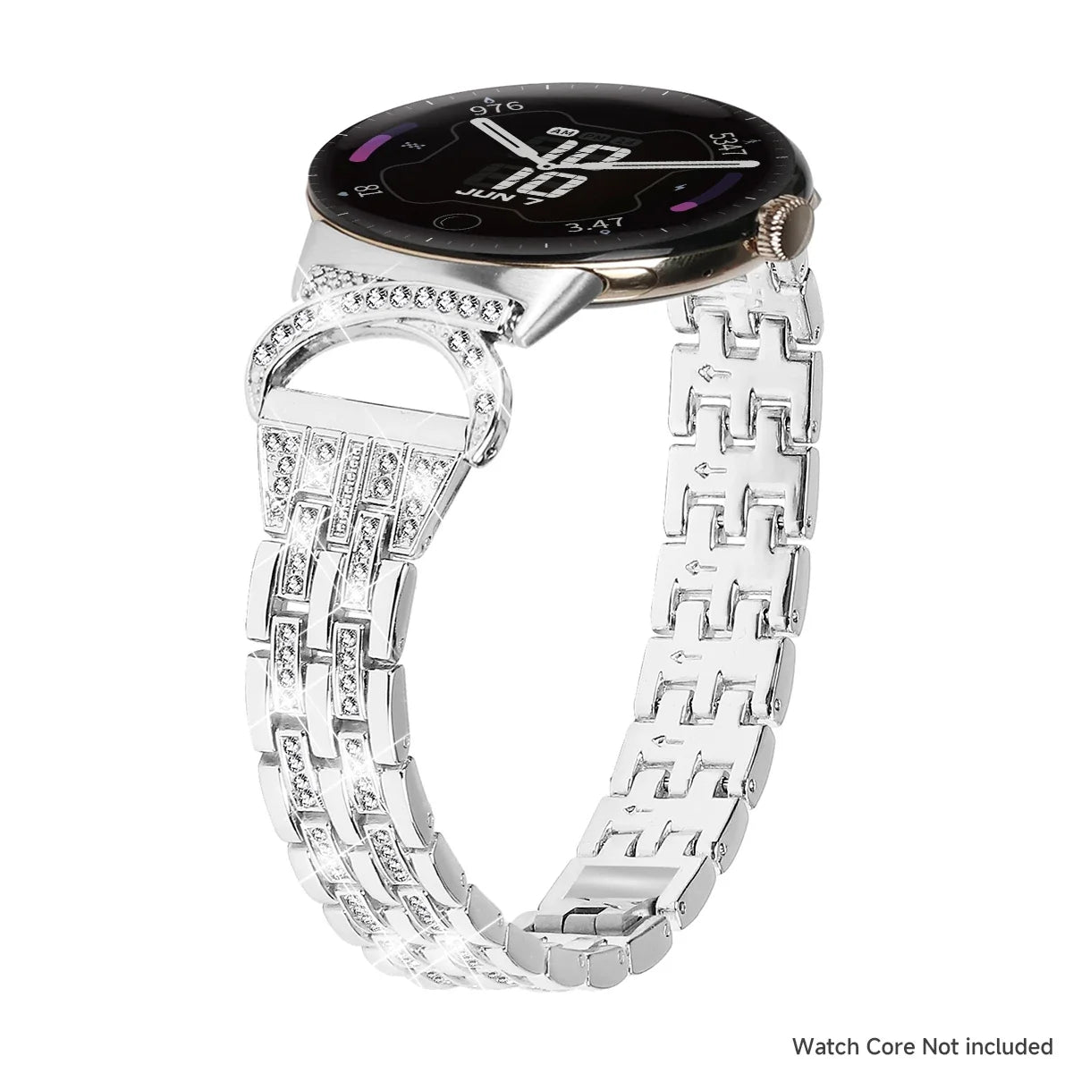 Google Pixel Watch 41mm Bling Stainless Steel Band
