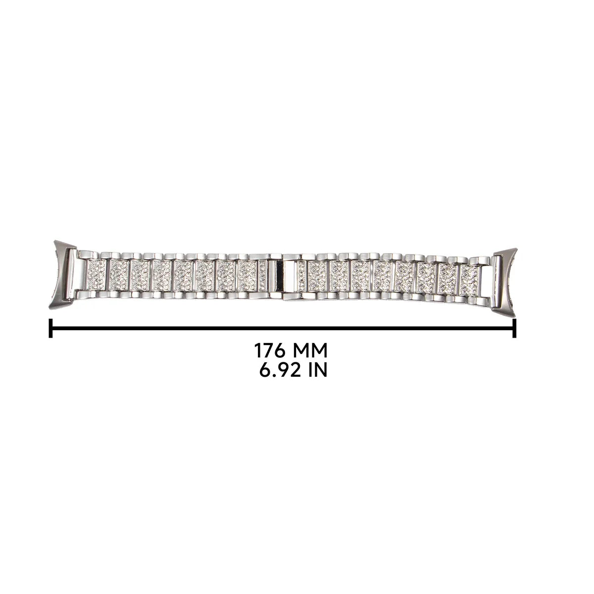 Google Pixel Watch 41/45mm Bling Stainless Steel Band