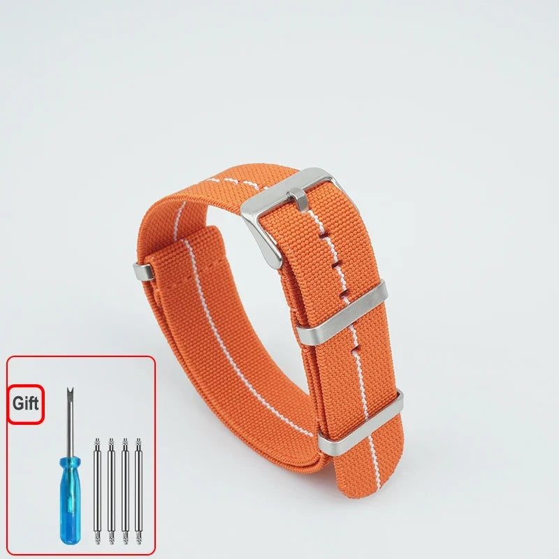 Polar Elastic Nylon Watch Band, NATO Strap for Polar Smartwatch, Waterproof