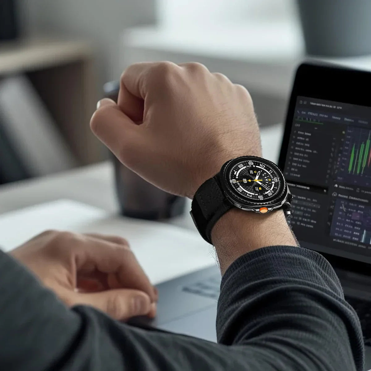 Galaxy 8 And Galaxy 8 Classic Nylon Band - Rugged Tactical