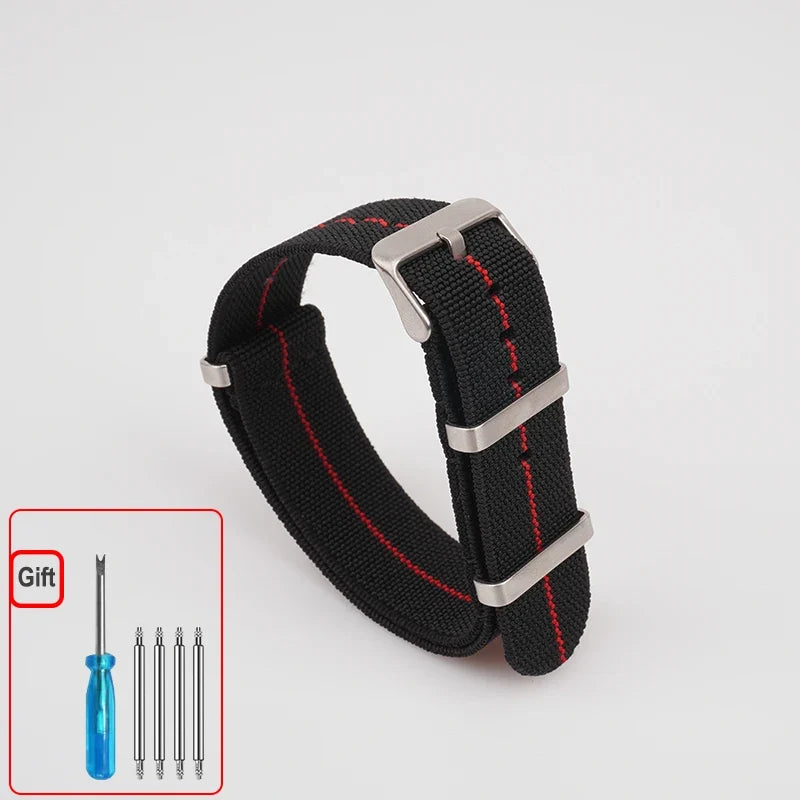 COROS Elastic Nylon Watch Band - Washable Waterproof Strap For Outdoors