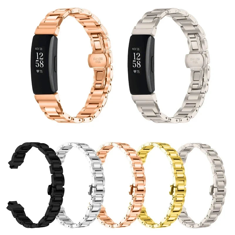 Fitbit Inspire & Ace Stainless Steel Link Band