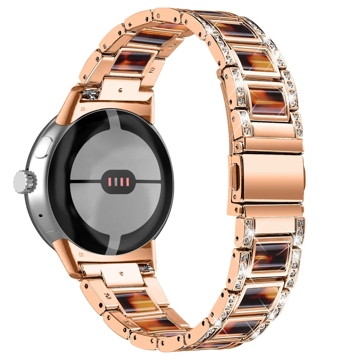 Google Pixel Watch 41mm Diamond Zinc Alloy Bracelet Band
