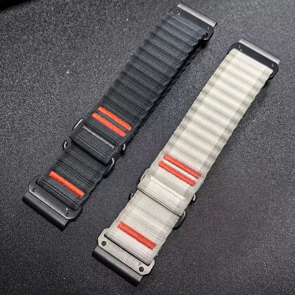 Garmin Nylon Smartwatch Band - QuickFit Canvas Strap