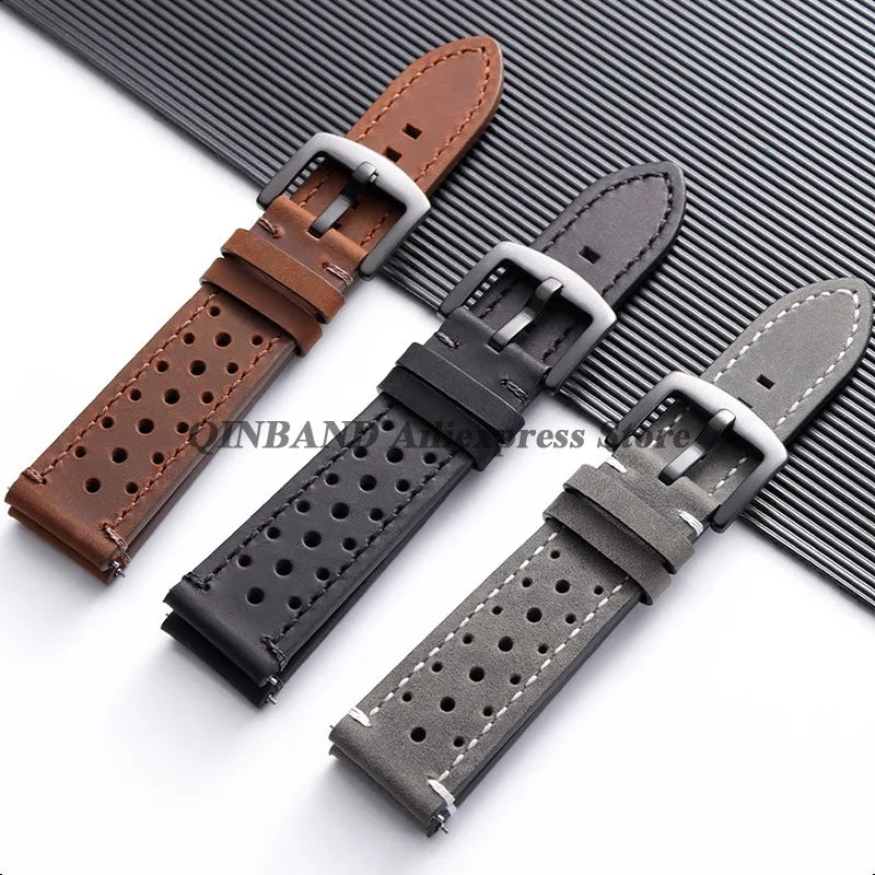 COROS Leather Watch Band 20cm Breathable Unisex for COROS Smartwatch